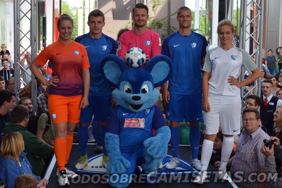 VfL Bochum 2017-18 Nike Trikots