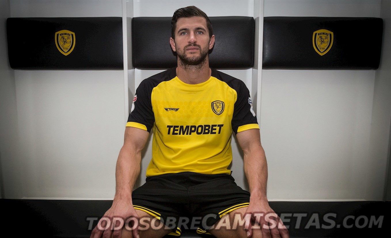 Burton Albion FC TAG 2017-18 Home Kit