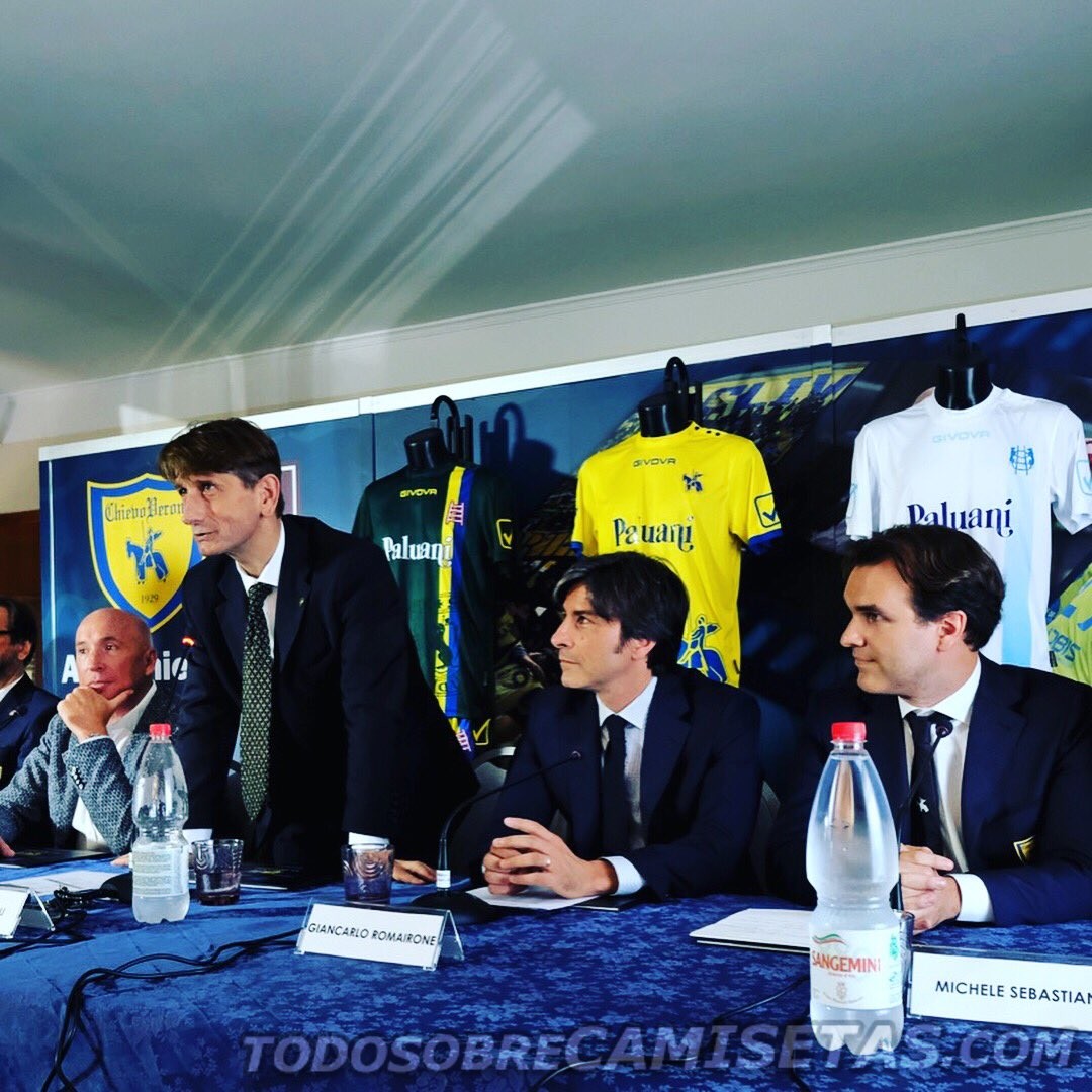 Chievo Verona Givova Maglie 2017-18