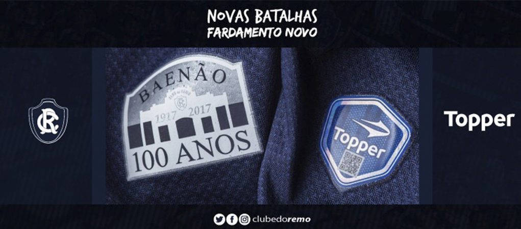 Camisas Topper do Clube do Remo 2017-18