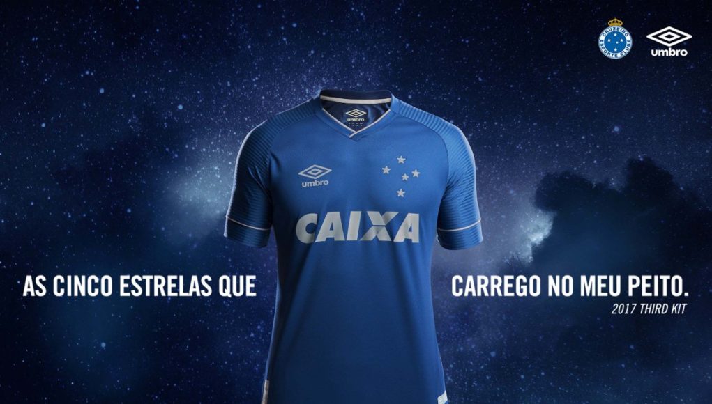 Terceira Camisa Umbro do Cruzeiro 2017