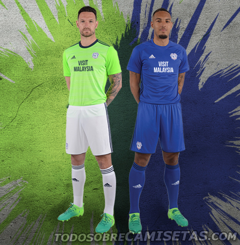 Cardiff City 2017-18 adidas Kits