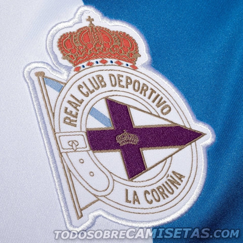 Equipaciones Lotto de Deportivo La Coruña 2017-18