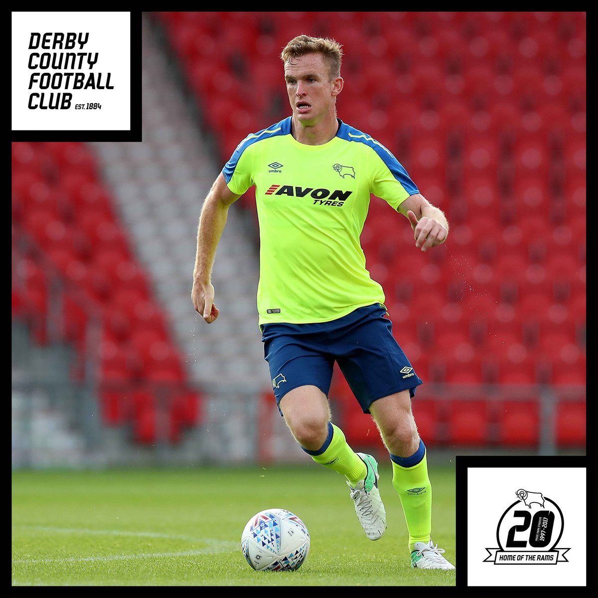Derby County FC 2017-18 Umbro Away Kit