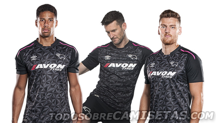 Derby County FC Umbro 2017-18 Third Kit