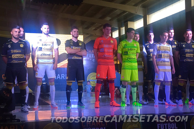 Camisetas Charly futbol Dorados 2017-18