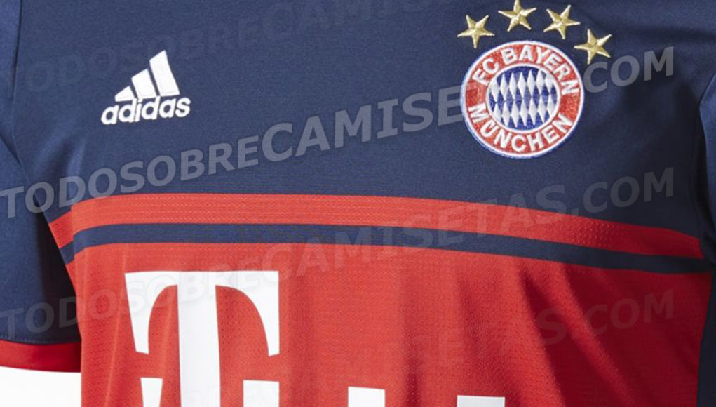 Bayern Munich adidas away kit 2017-18 LEAKED