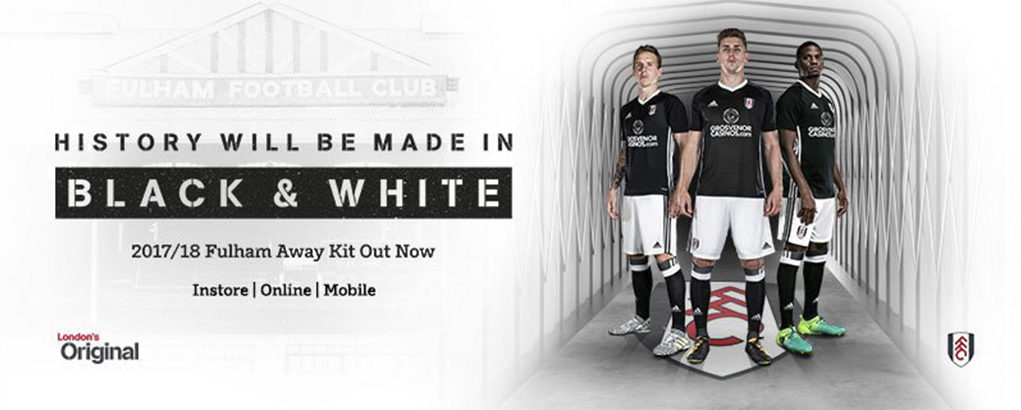 Fulham FC adidas 2017-18 Away Kit