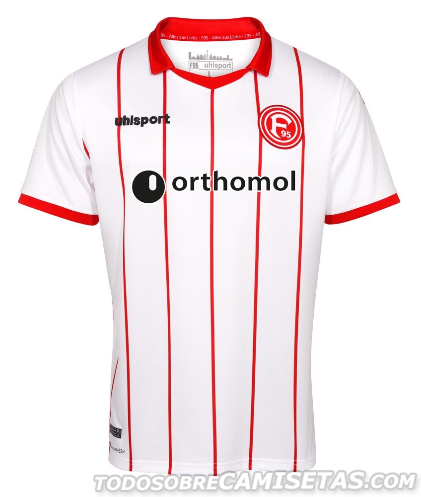 Fortuna Düsseldorf 2017-18 Uhlsport Home Kit