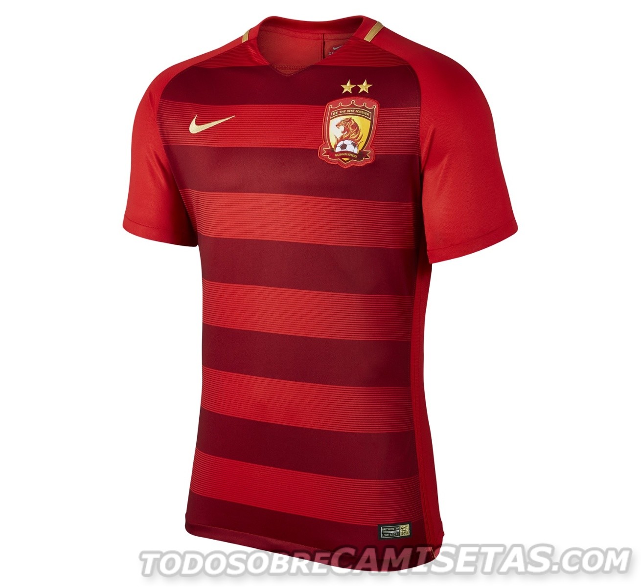 Guangzhou Evergrande Nike 2017 Home Kit