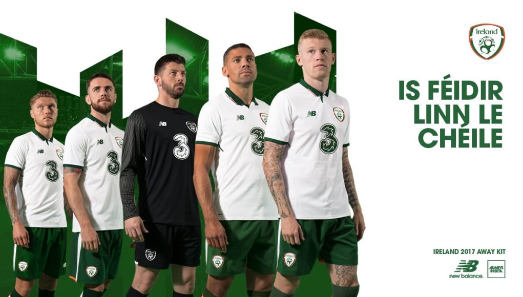 Ireland 2017-18 New Balance Away Kit