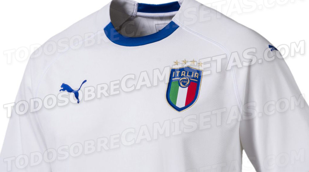 camiseta seleccion italiana 2018