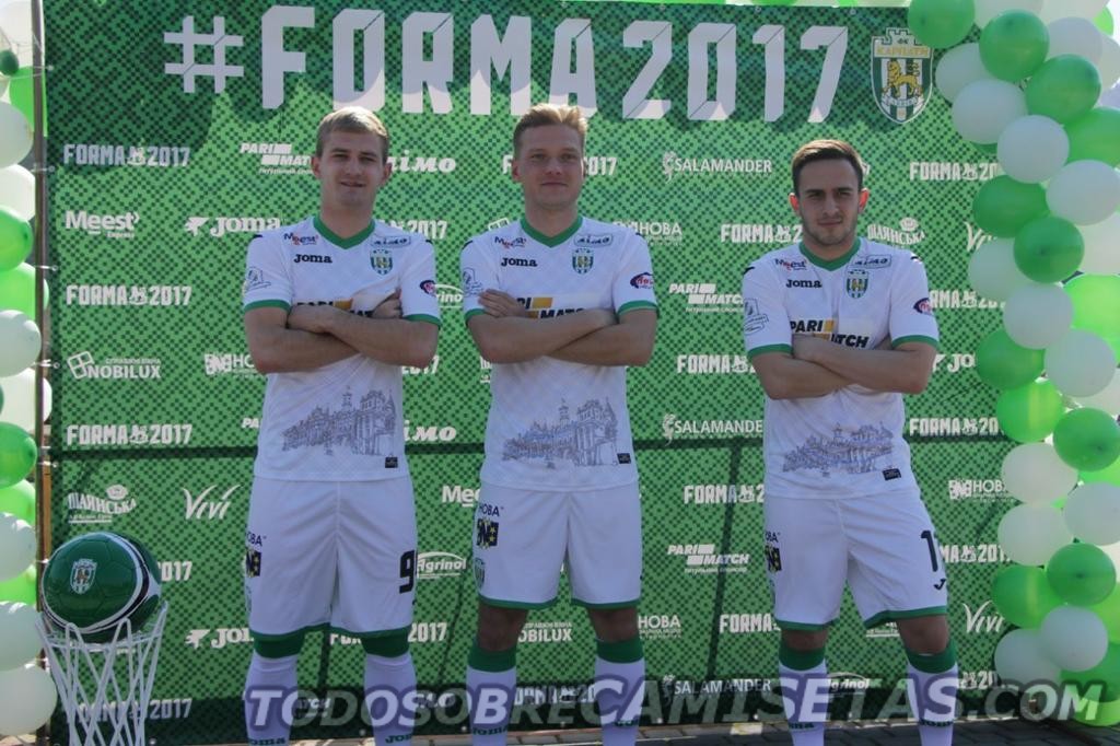 FK Karpaty Lviv Joma 2017 Kits