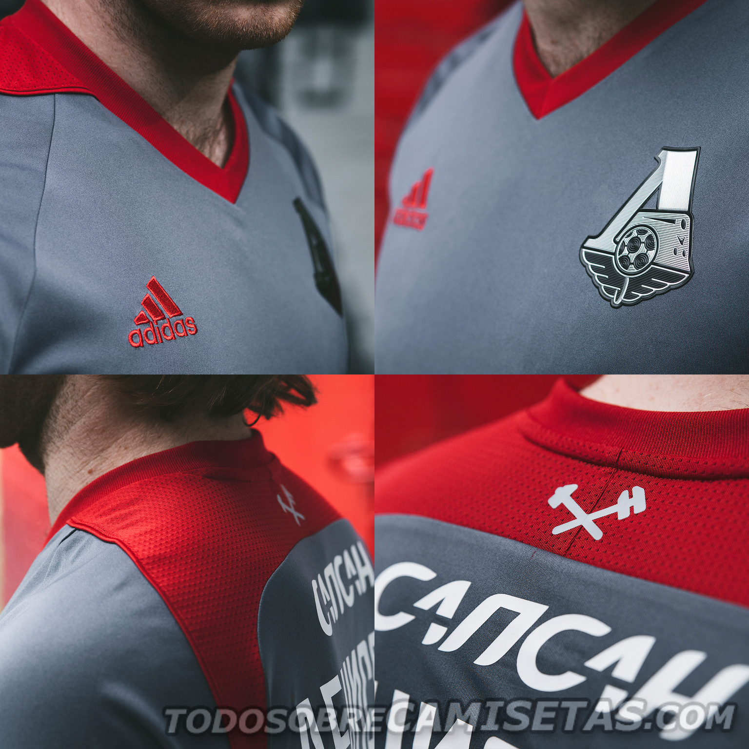 FC Lokomotiv Moscow 2017-18 adidas Kits