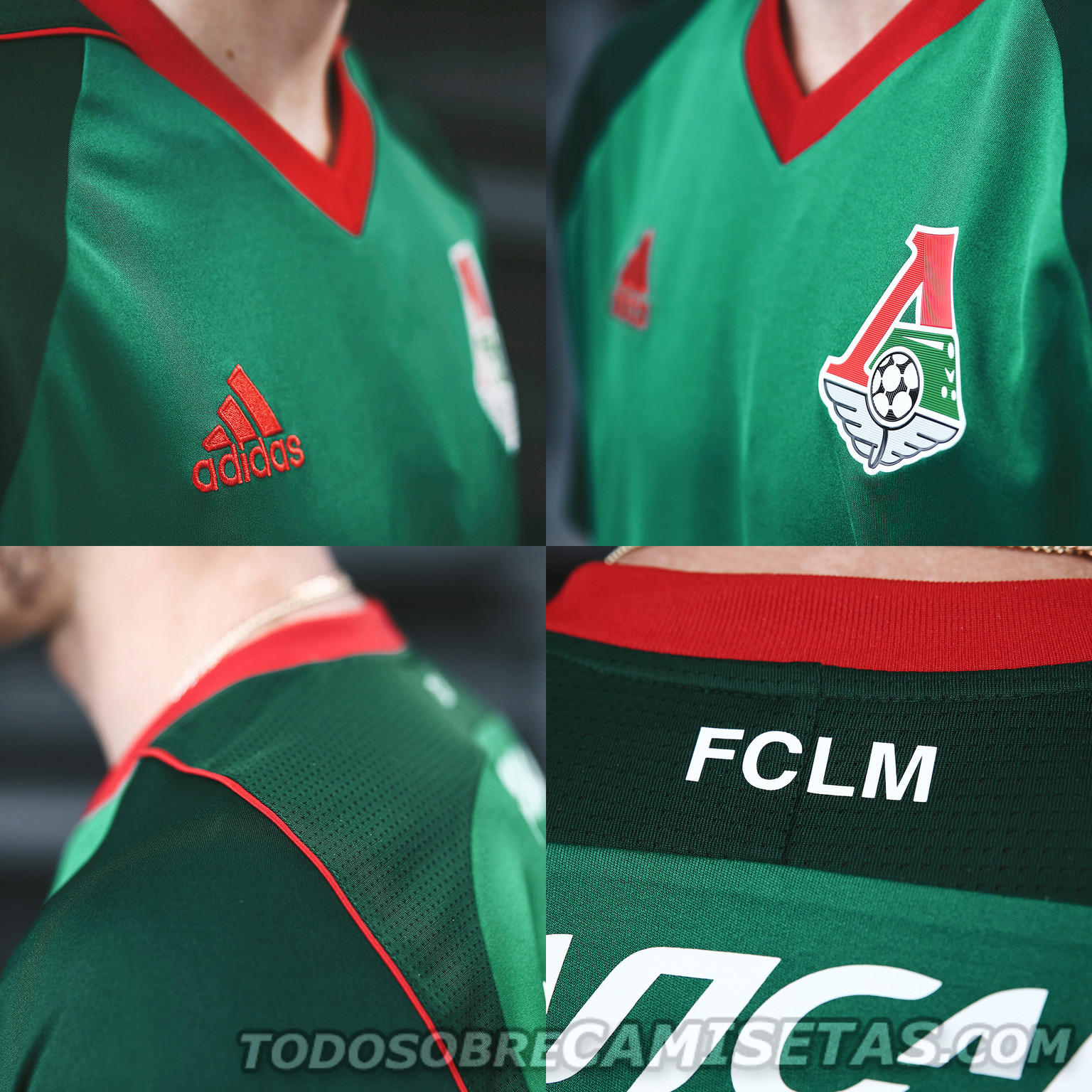 FC Lokomotiv Moscow 2017-18 adidas Kits