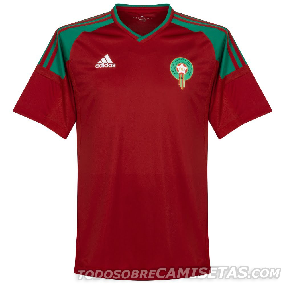 Morocco adidas 2017 Sobre Camisetas