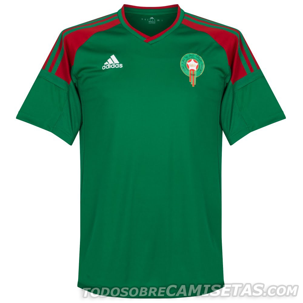 Morocco adidas 2017 Kits Todo Camisetas