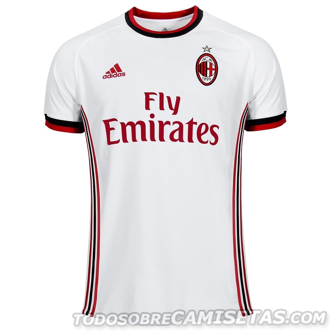 AC Milan adidas away kit - Todo Sobre Camisetas