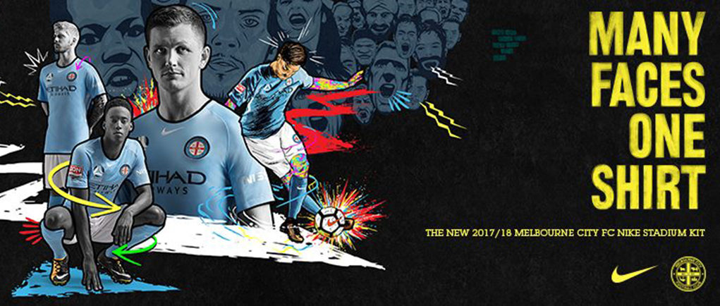 Melbourne City 2017-18 Nike Kits