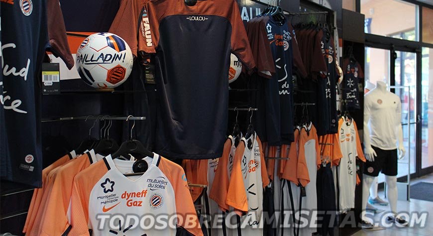 Montpellier HSC 2017-18 Nike Maillots