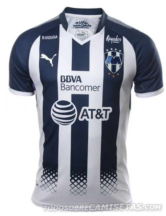 Camiseta local PUMA de Rayados de Monterrey 2017-18