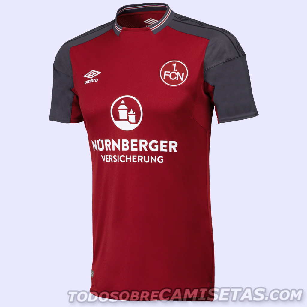 1. FC Nürnberg Umbro Heimtrikot 2017-18