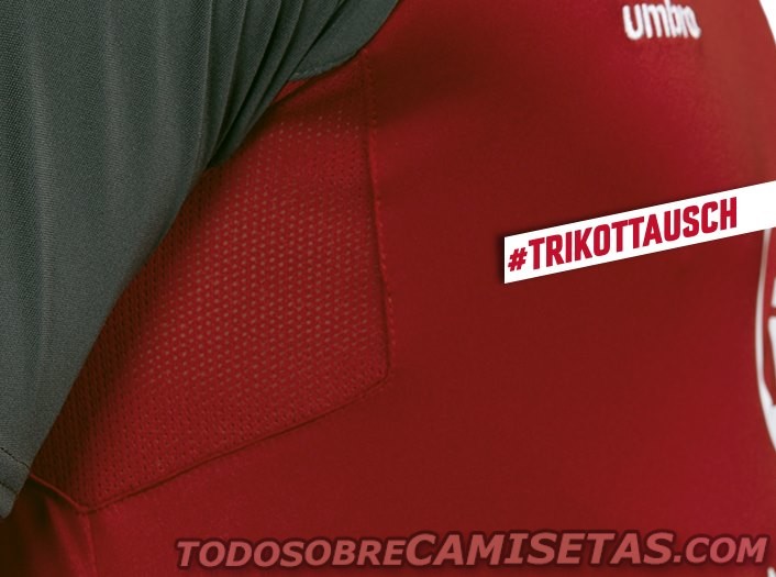 1. FC Nürnberg Umbro Heimtrikot 2017-18