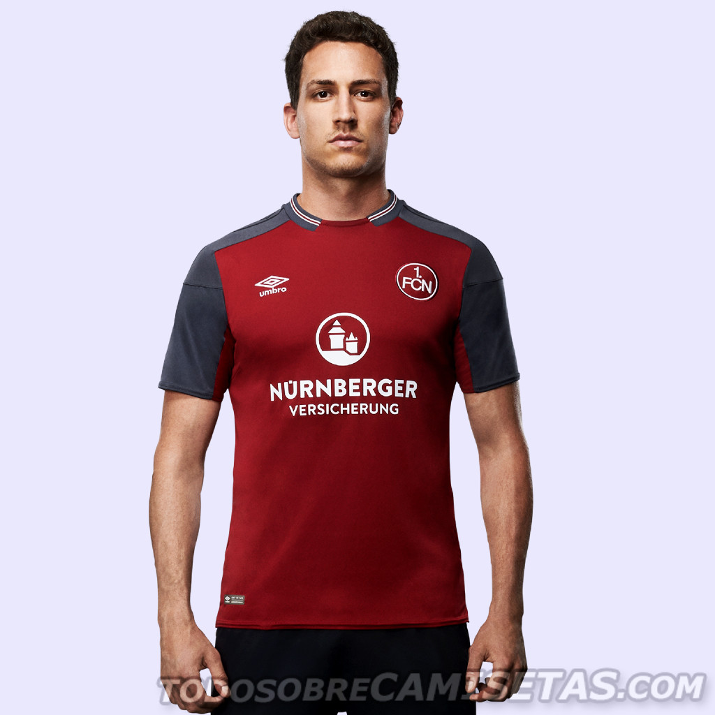 1. FC Nürnberg Umbro Heimtrikot 2017-18