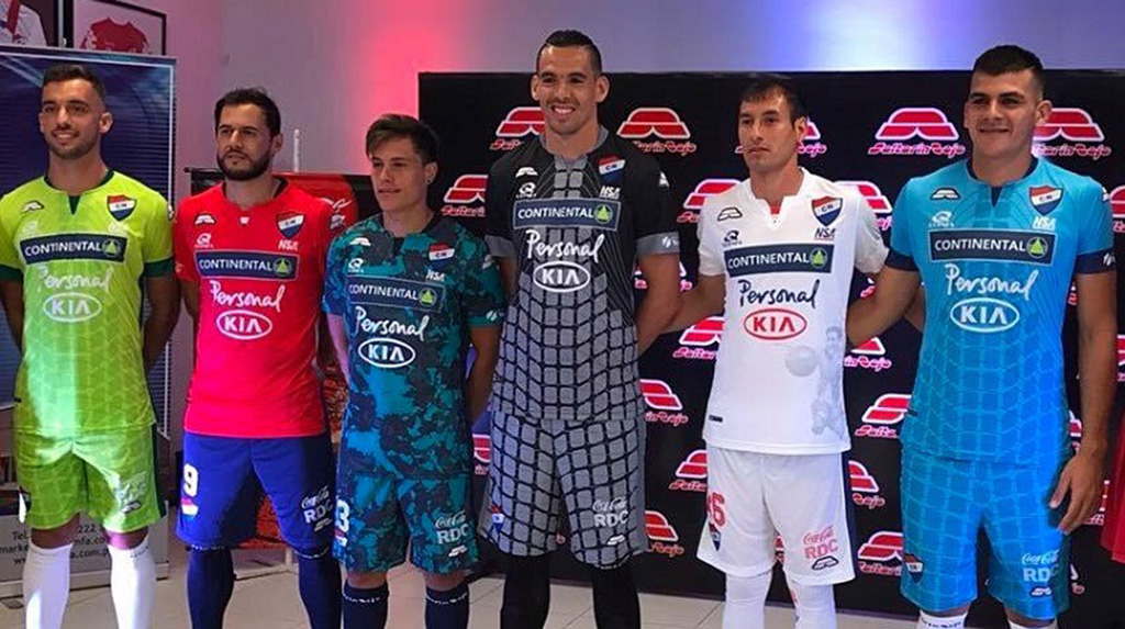 Novas camisas do Nacional do Paraguai 2018 Saltarín Rojo » Mantos do Futebol