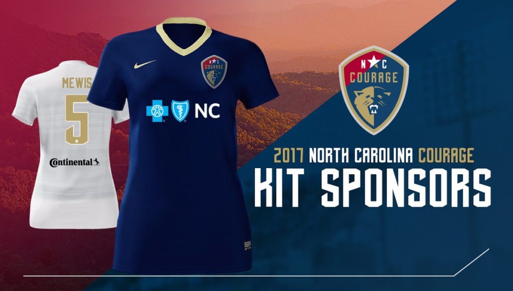 North Carolina Courage Nike 2017 Kits