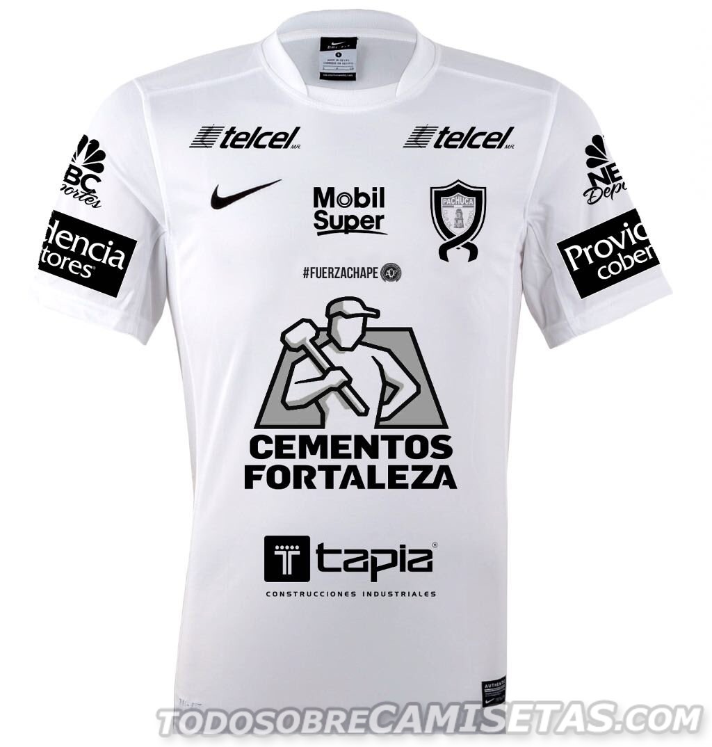 Camiseta de Pachuca especial de Chapecoense