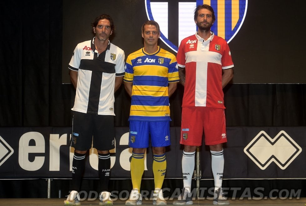Parma Calcio 1913 Erreà Maglie 2017-18