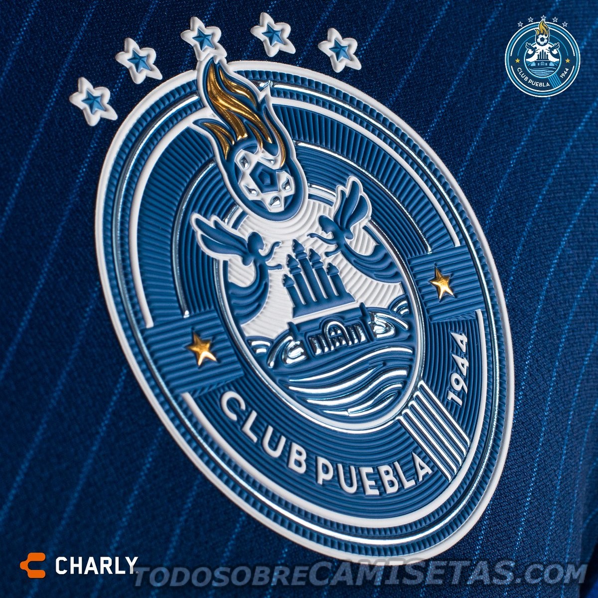 Uniformes Charly Futbol Club Puebla 2017-18 