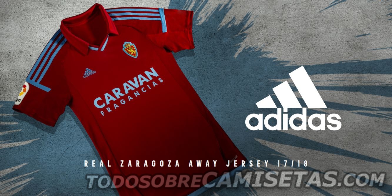 Camisetas adidas 2017-18 de Real Zaragoza