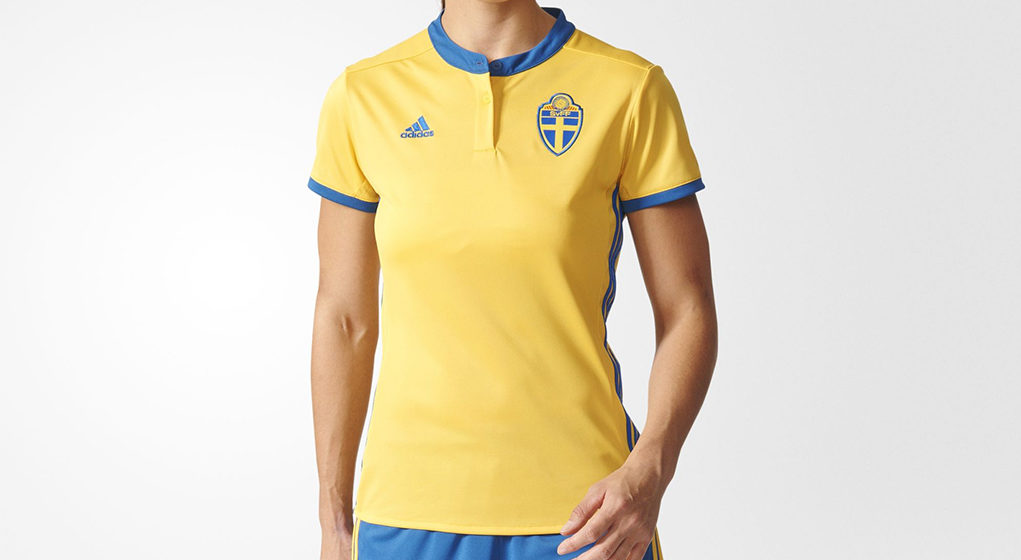 Sweden adidas Women’s EURO 2017 Home Kit