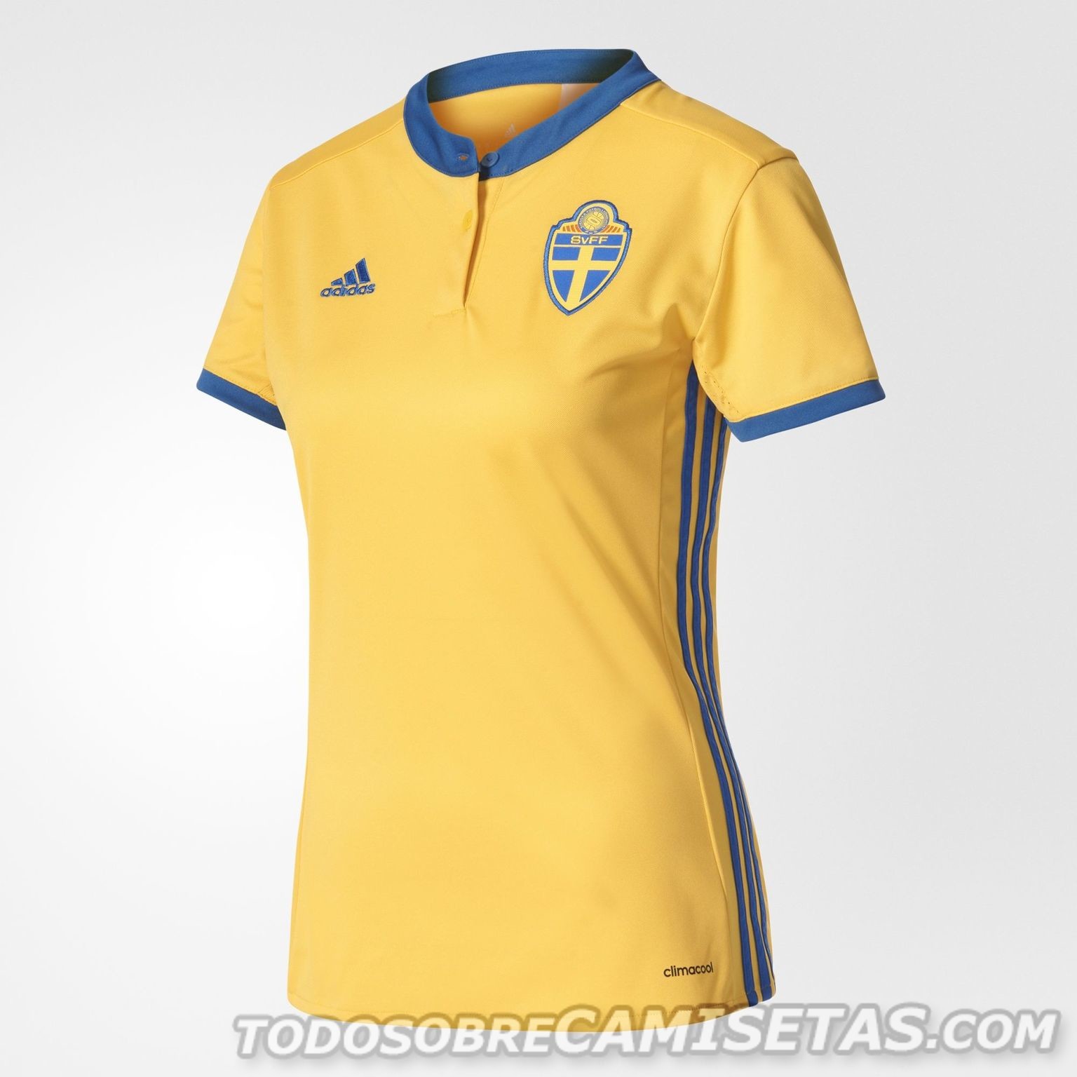 Sweden adidas Women’s EURO 2017 Home Kit