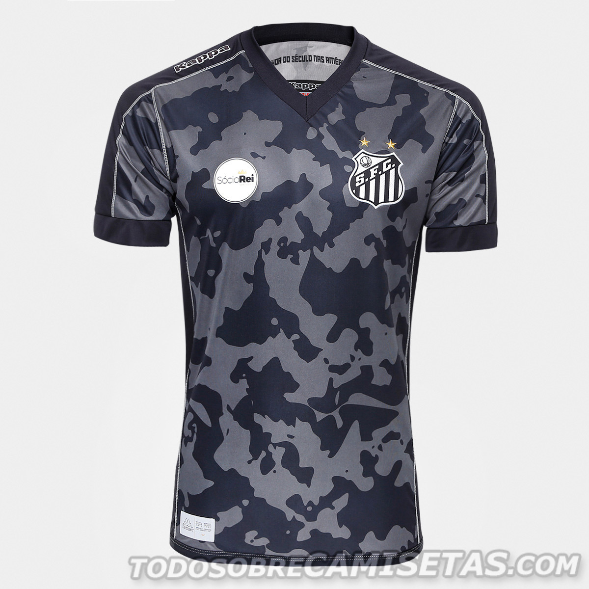 Camisa 3 Kappa do Santos FC 2017-18