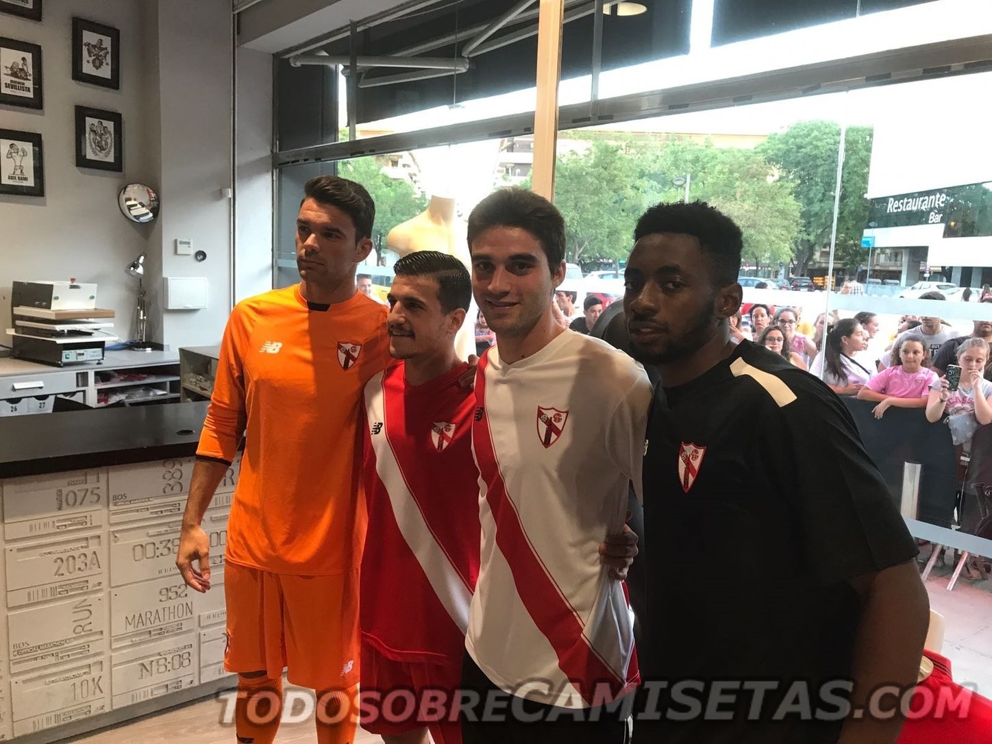 Camisetas New Balance de Sevilla Atlético 2017-18
