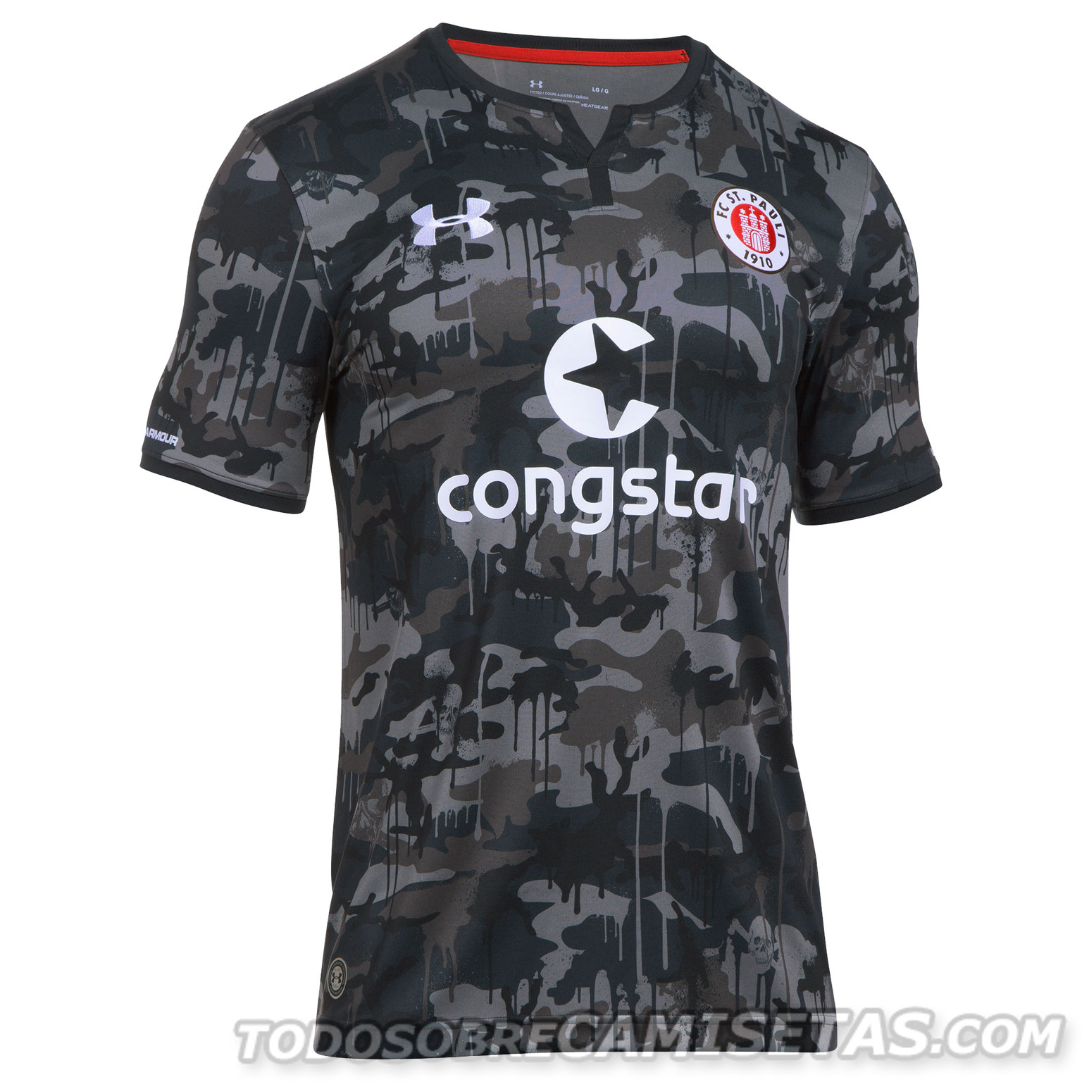 St. Pauli 2017-18 Under Armour Kits
