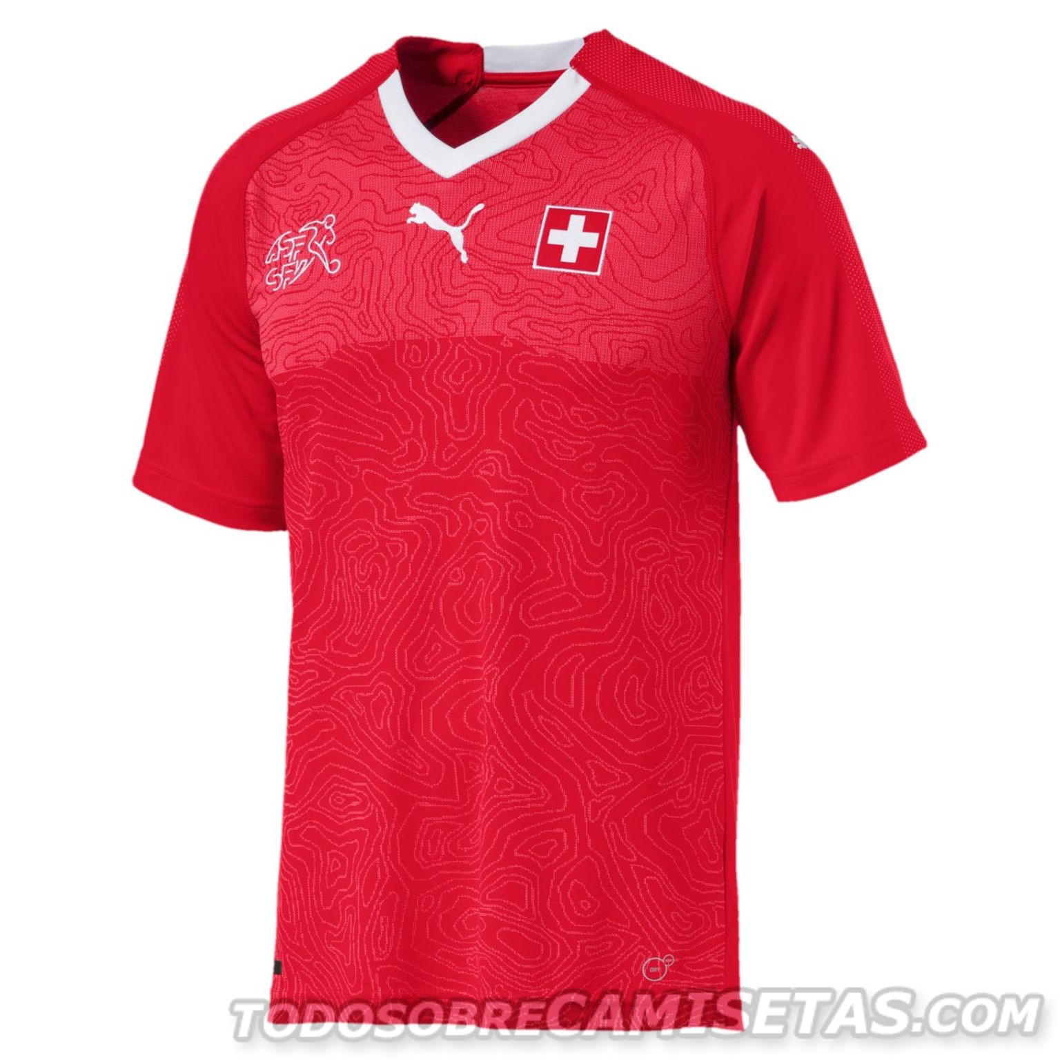 Switzerland 2018 Kit Todo Camisetas