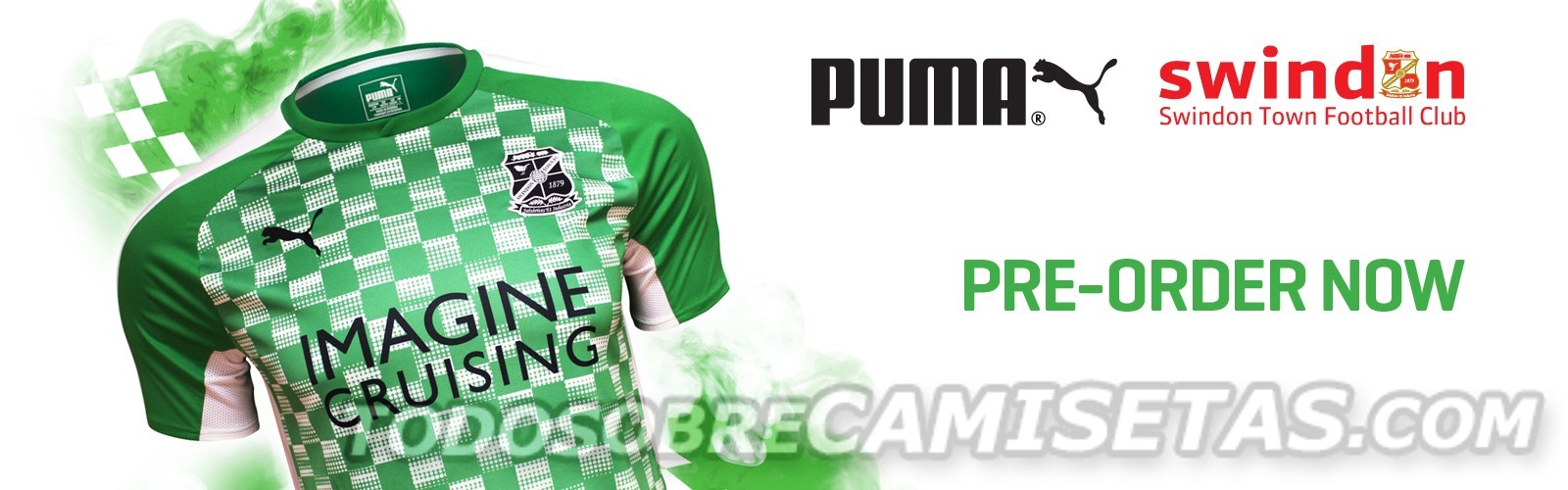 Swindon Town FC Puma 2017-18 Kits