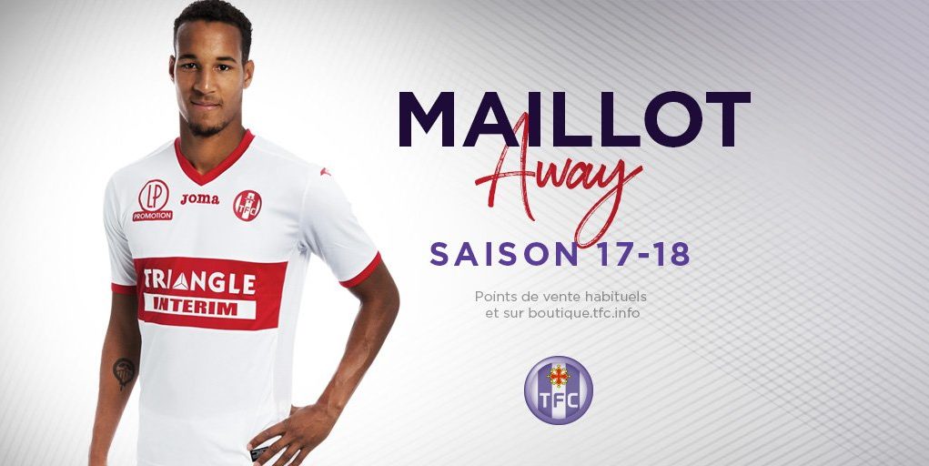 Toulouse FC Joma 2017-18 Away Kit