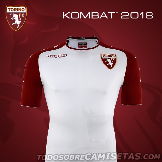 Torino FC Kappa Seconda e Terza Maglia 2017-18