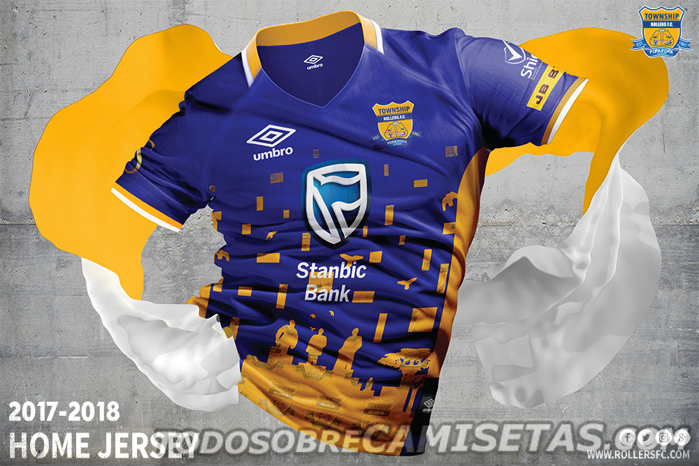 Township Rollers 2017-18 Umbro Kits