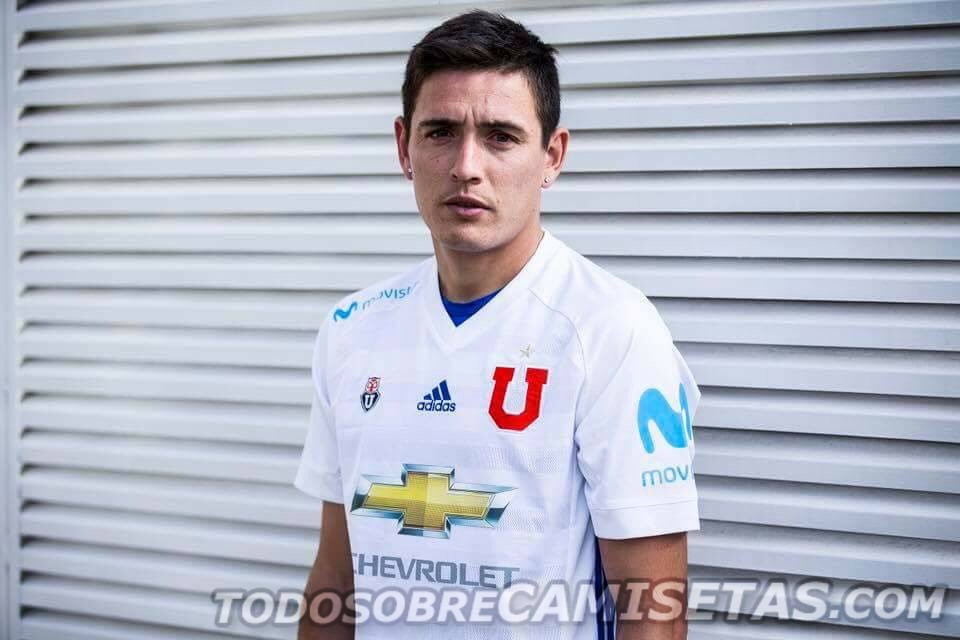 Camiseta visitante de U de Chile adidas 2017-18
