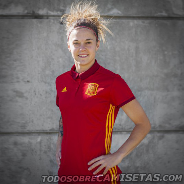 Spain adidas Women’s EURO 2017 Kits