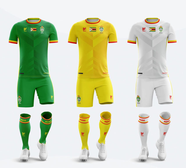 Zimbabwe 2017-18 Mafro Sports Kits