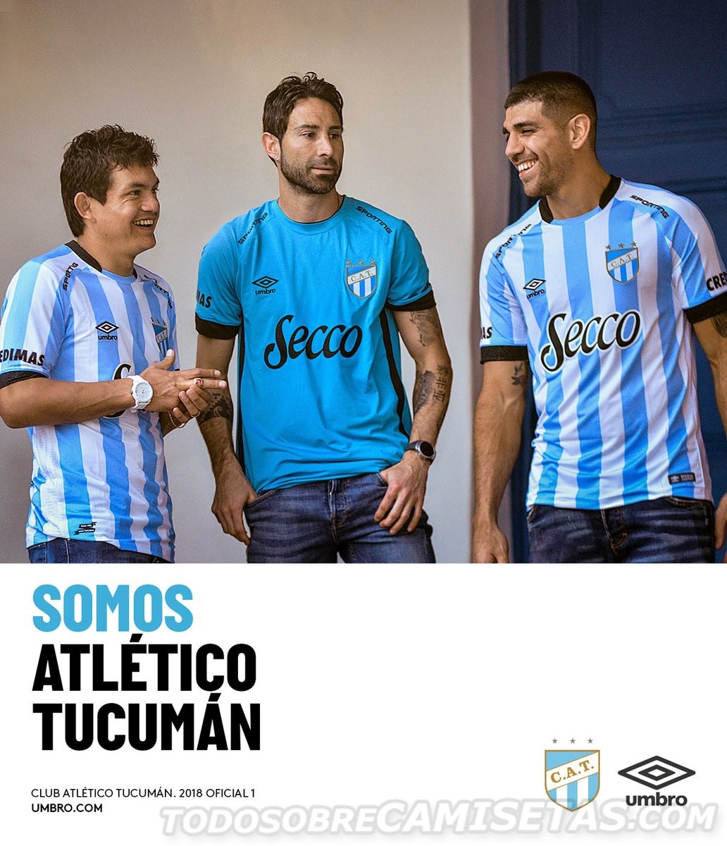 Camiseta titular Umbro de Atlético Tucumán 2018-19