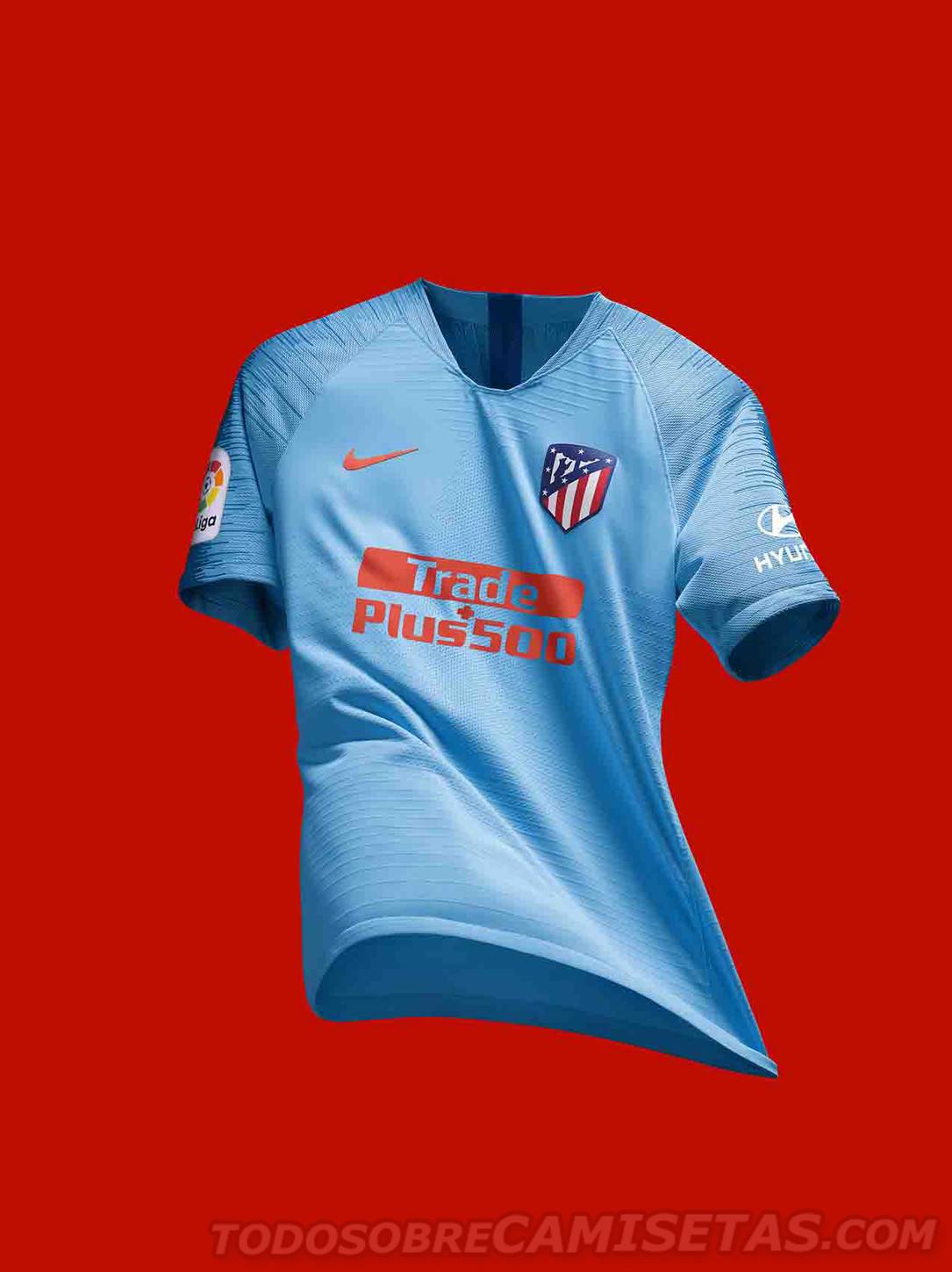 Equipación visitante Nike de Atlético de Madrid 2018-19