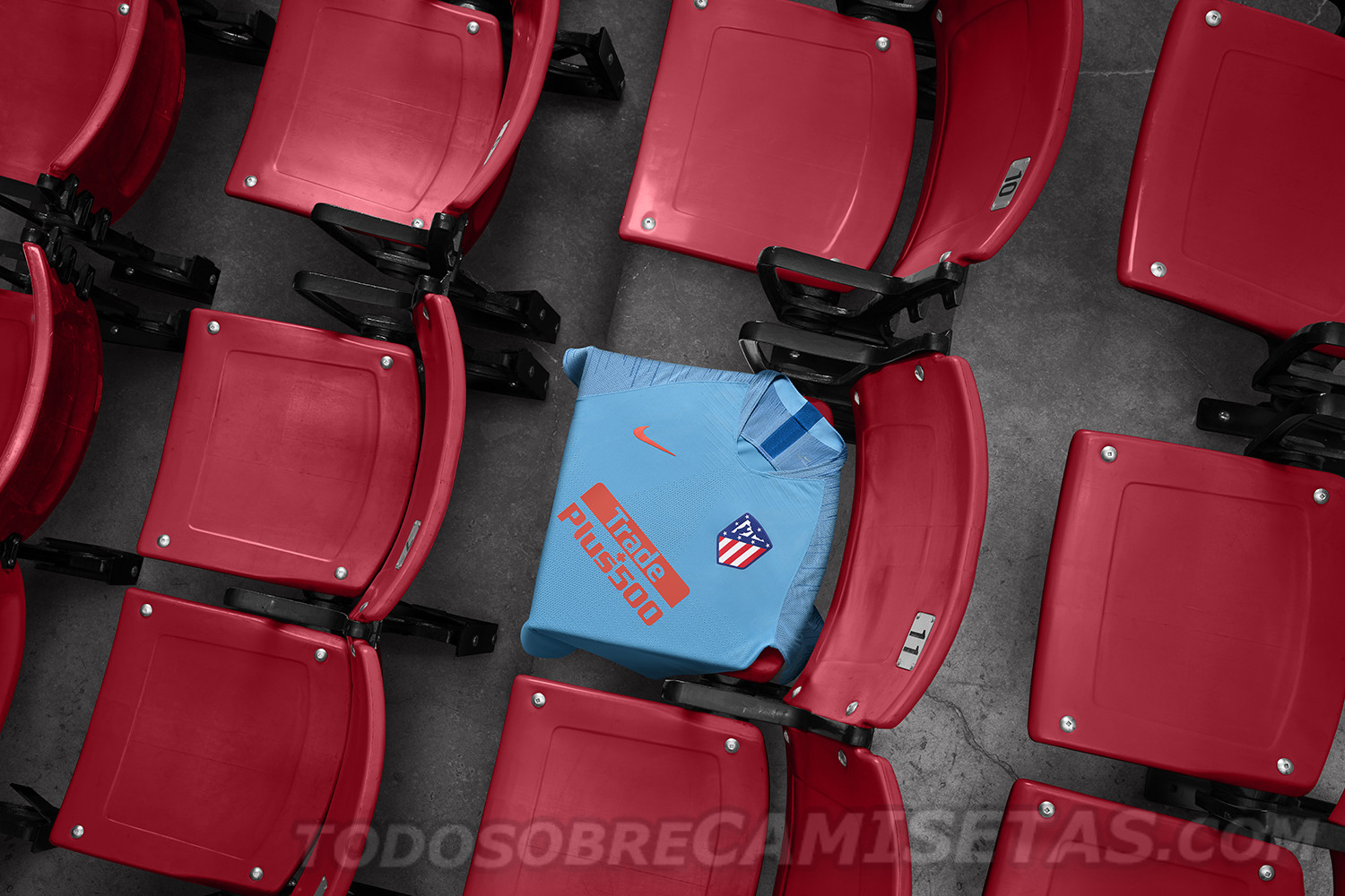 Equipación visitante Nike de Atlético de Madrid 2018-19